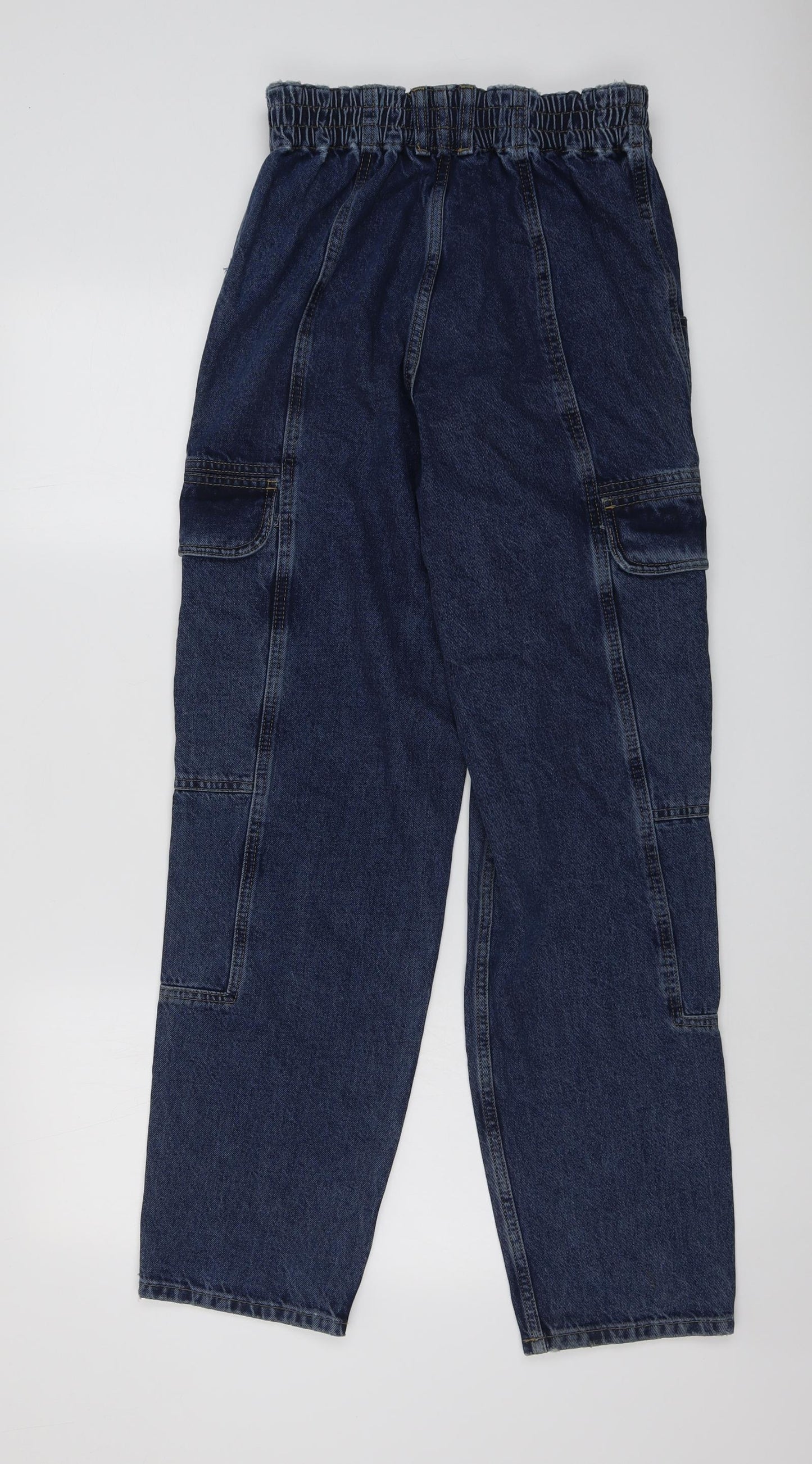 BDG Womens Blue Cotton Mom Jeans Size 26 in L34 in Regular Snap