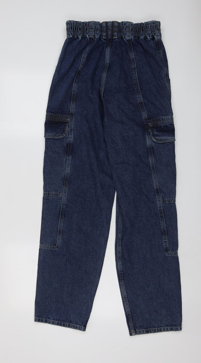 BDG Womens Blue Cotton Mom Jeans Size 26 in L34 in Regular Snap