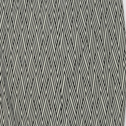 Mango Womens Beige Geometric Polyester Straight & Pencil Skirt Size M