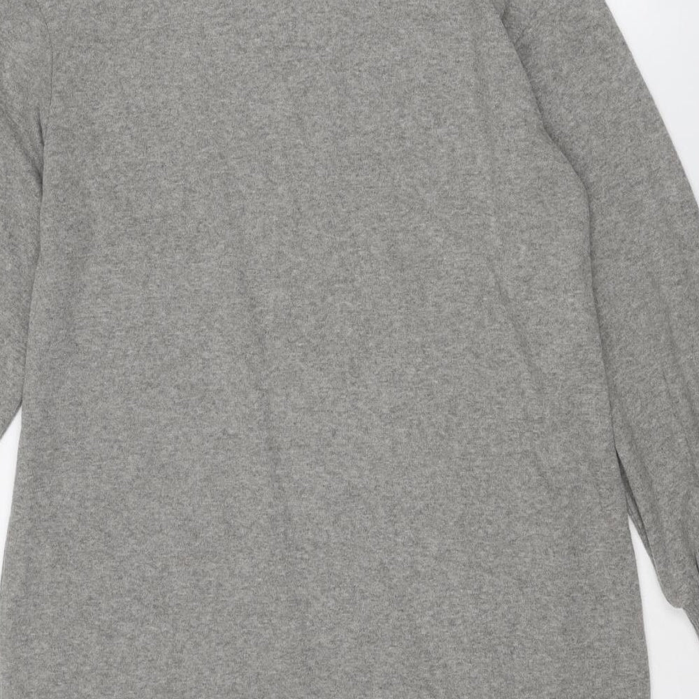 Womens UK Size 14 Marks and Spencer Grey Pullover Sweatshirt