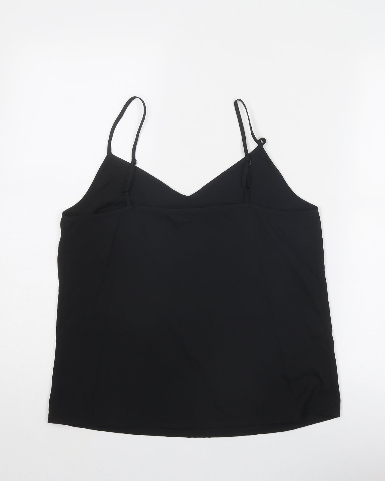 Womens UK Size 10 Marks and Spencer Black Basic Tank