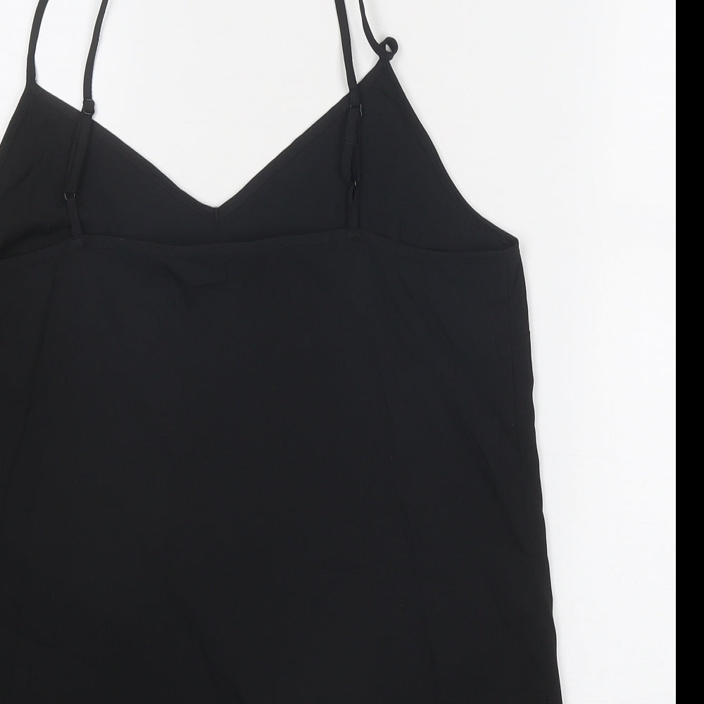 Womens UK Size 10 Marks and Spencer Black Basic Tank
