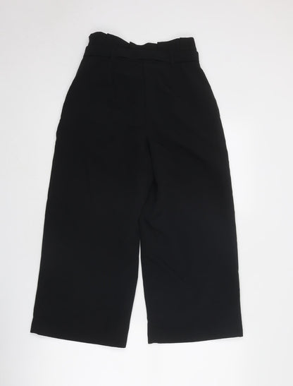 Womens UK Size XS VERO MODA Regular Fit  Black Trousers