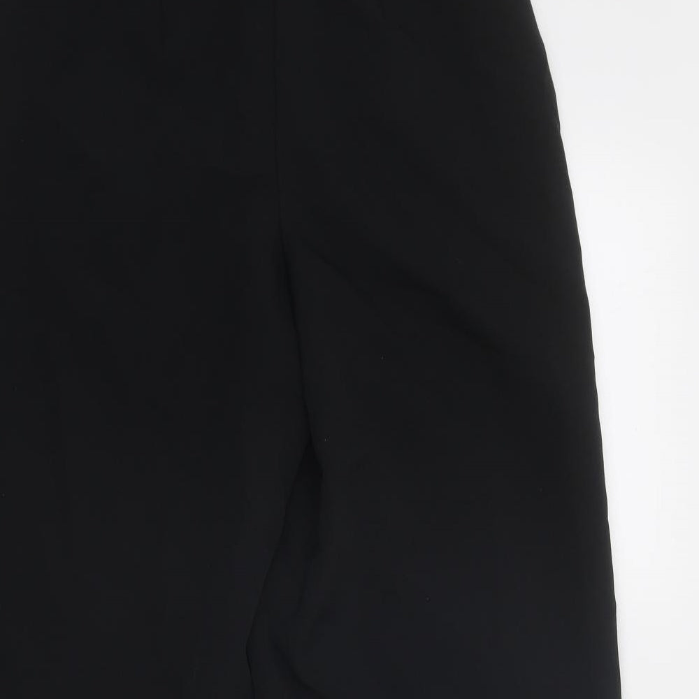 Womens UK Size XS VERO MODA Regular Fit  Black Trousers
