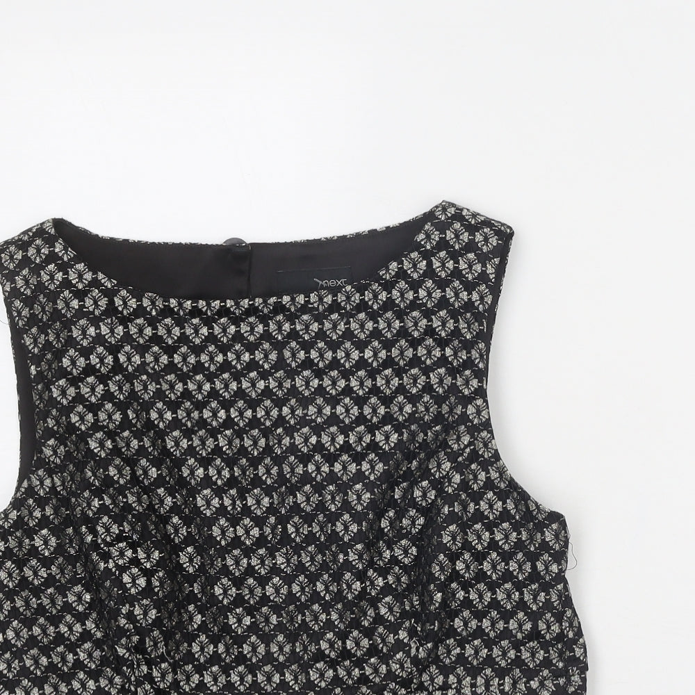 Womens UK Size 14 NEXT Black Basic Tank