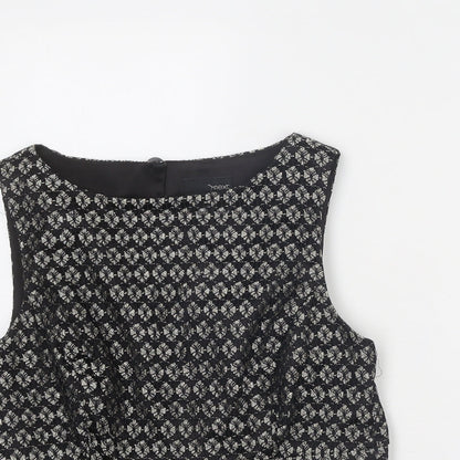 Womens UK Size 14 NEXT Black Basic Tank