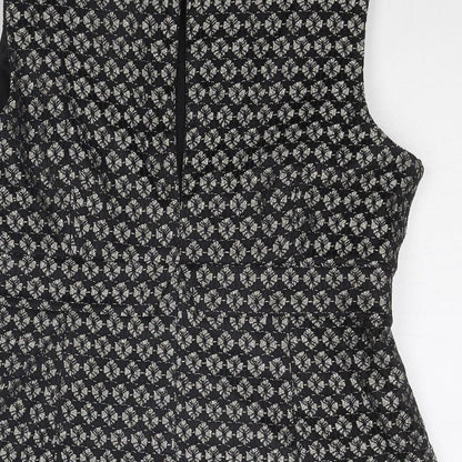 Womens UK Size 14 NEXT Black Basic Tank