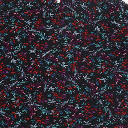 Womens UK Size 12 Dorothy Perkins Multicoloured Basic Blouse