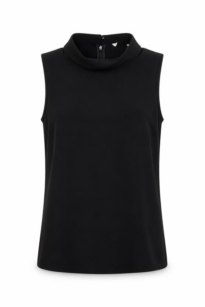 Womens UK Size 8 H&M Black Basic Blouse