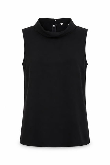 Womens UK Size 8 H&M Black Basic Blouse