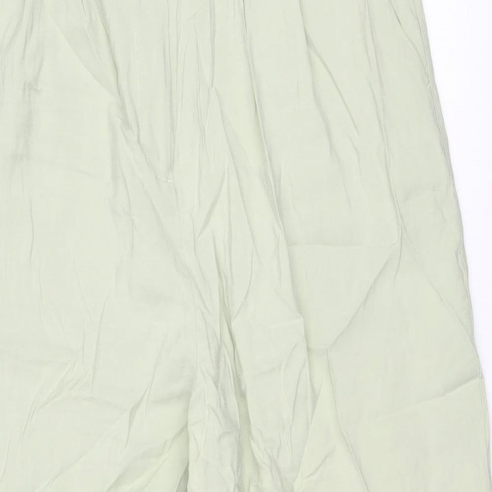 Womens UK Size 16 VILA Regular Fit Carrot Green Trousers