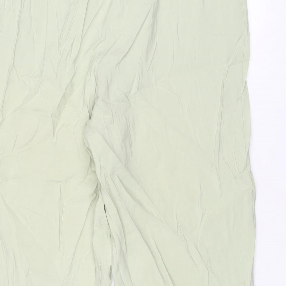 Womens UK Size 16 VILA Regular Fit Carrot Green Trousers