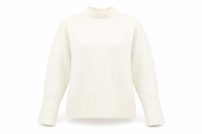 Womens UK Size M Marks and Spencer Ivory Pullover Jumper