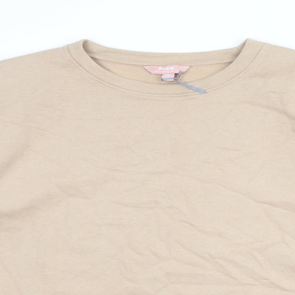 Rosie Womens Brown Cotton Pullover Sweatshirt Size XL Pullover