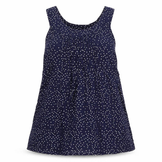 Womens UK Size S JoJo Maman Bébé Blue Basic Tank