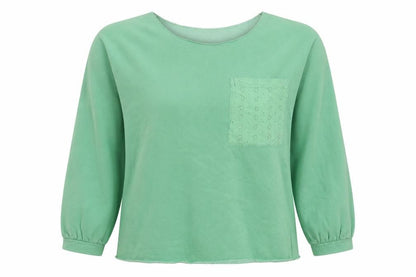 Womens UK Size L NEXT Green Pullover Sweatshirt