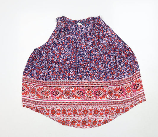 Womens UK Size S Gap Multicoloured Basic Tank