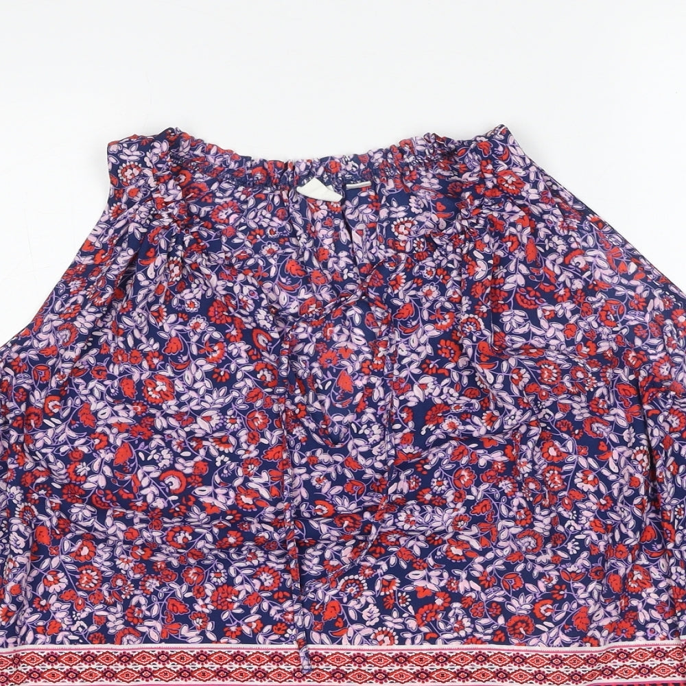 Womens UK Size S Gap Multicoloured Basic Tank