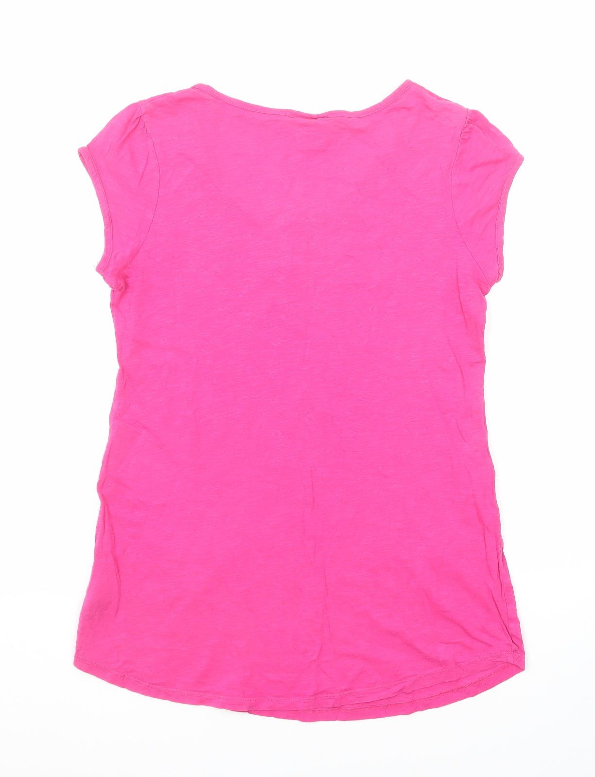 Womens UK Size 12 Monsoon Pink Basic T-Shirt