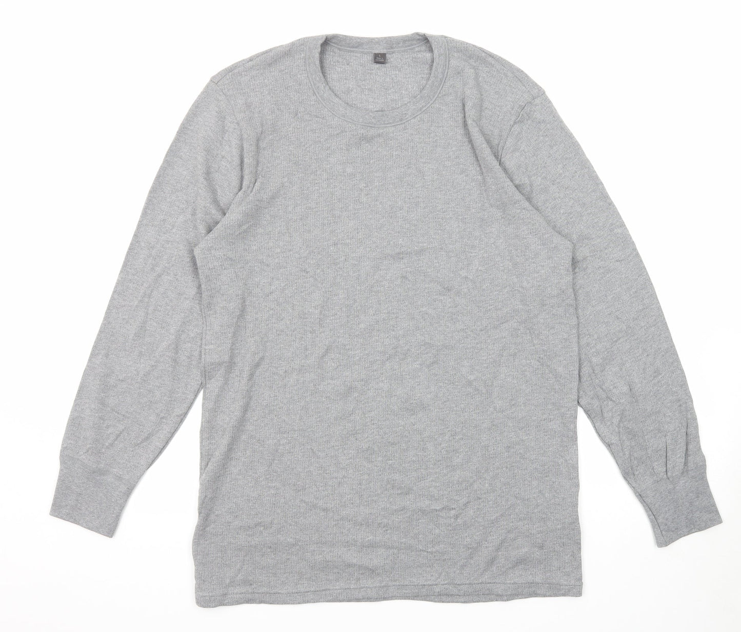 Mens UK Size L Marks and Spencer Grey Pullover Sweatshirt