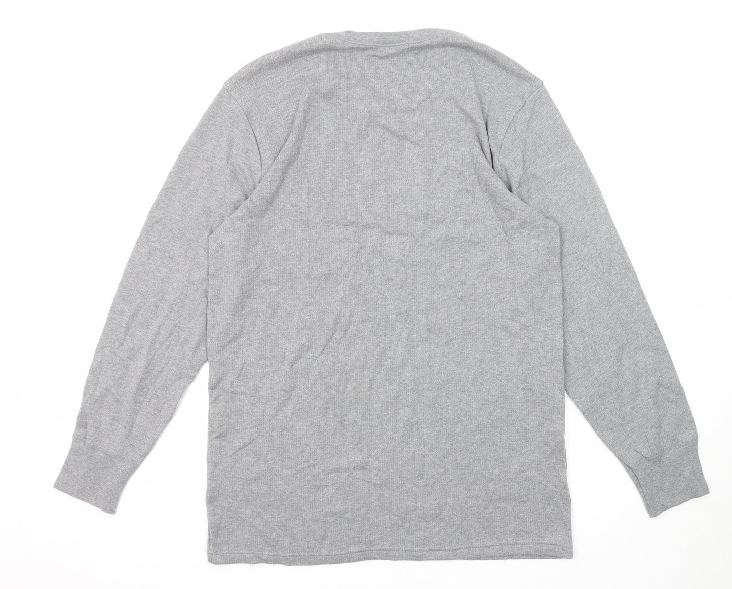 Mens UK Size L Marks and Spencer Grey Pullover Sweatshirt