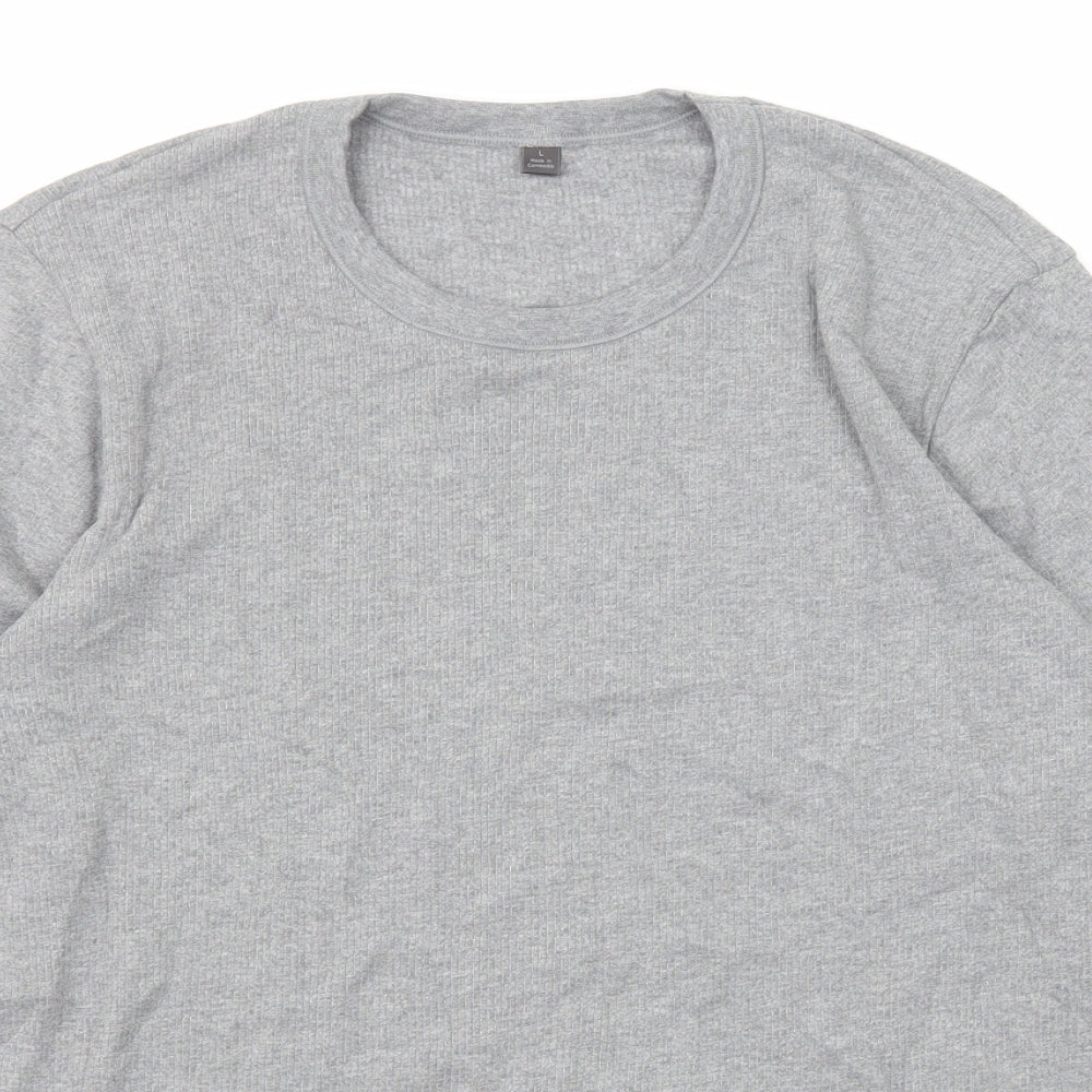 Mens UK Size L Marks and Spencer Grey Pullover Sweatshirt
