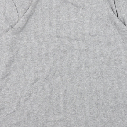 Mens UK Size L Marks and Spencer Grey Pullover Sweatshirt