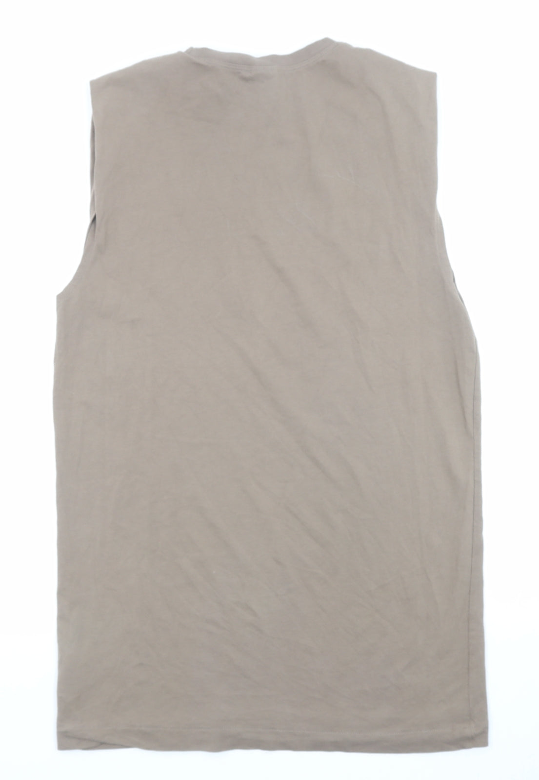 H&M Womens Brown Cotton A-Line Size S Round Neck Pullover
