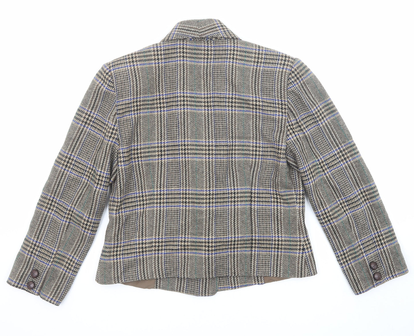 Womens UK Size 14 Gallery Multicoloured Pea Coat