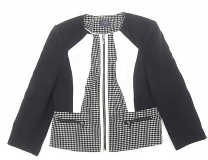 Womens UK Size 10 Marks and Spencer Black Jacket