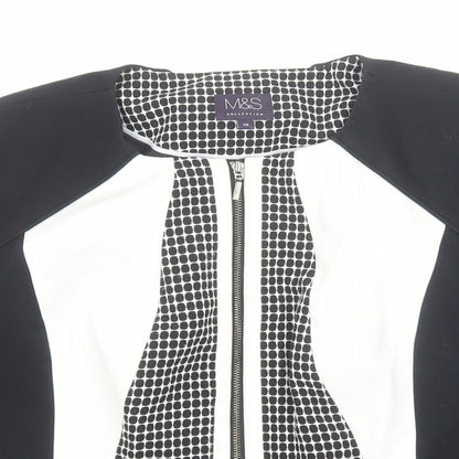 Womens UK Size 10 Marks and Spencer Black Jacket