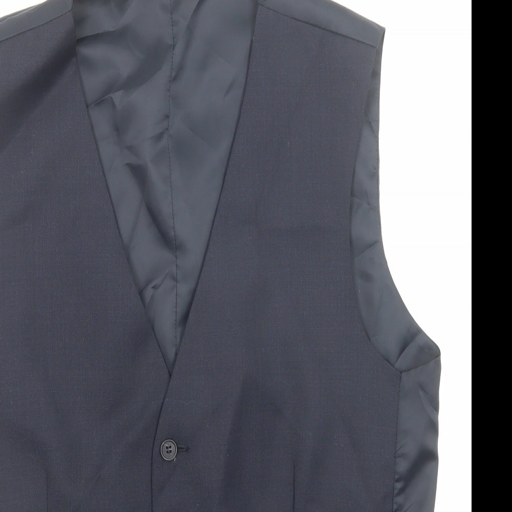 Mens UK Size 38 Racing Green Regular Blue Suit Jacket