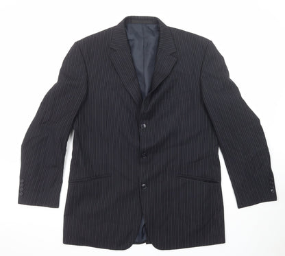 Mens UK Size 42 Marks and Spencer Regular Black Suit Jacket