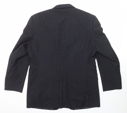 Mens UK Size 42 Marks and Spencer Regular Black Suit Jacket