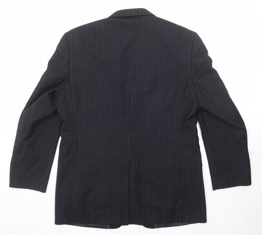 Mens UK Size 42 Marks and Spencer Regular Black Suit Jacket