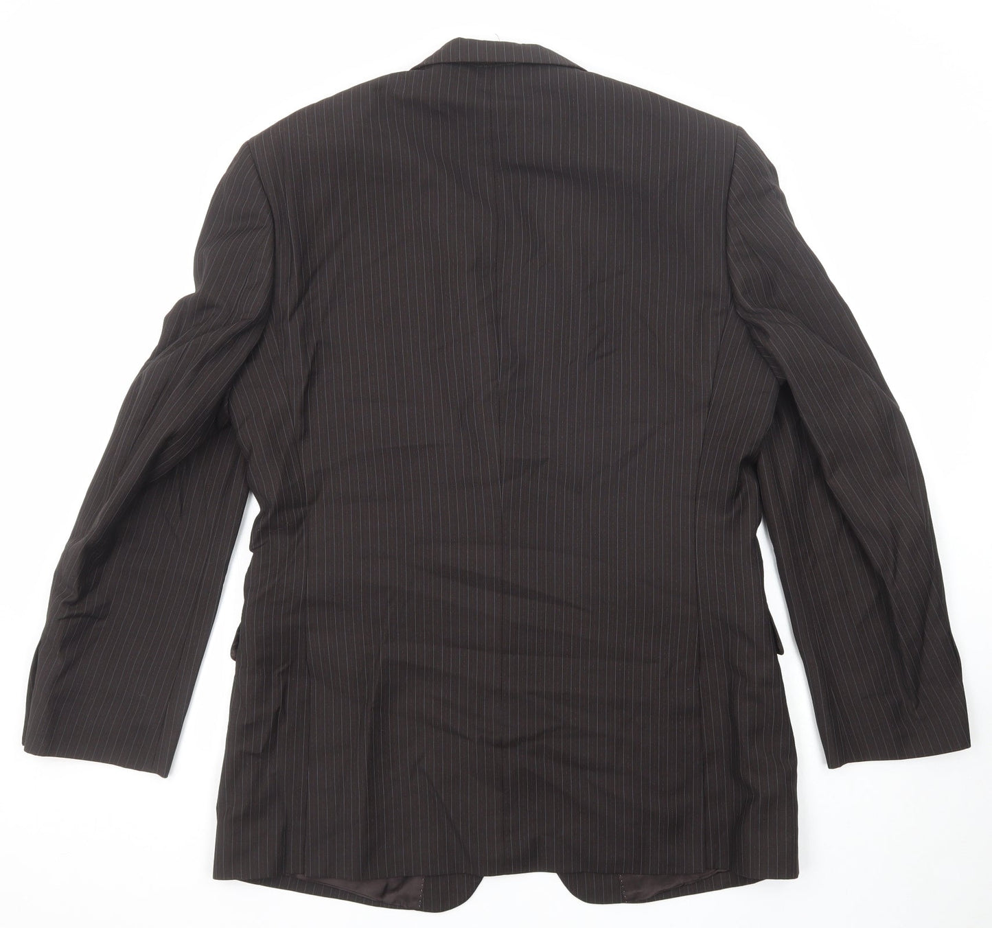 Mens UK Size 40 Burton Regular Brown Suit Jacket