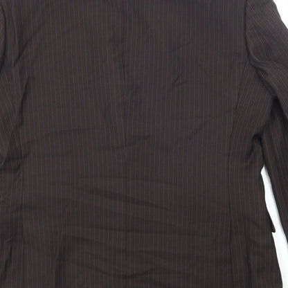 Mens UK Size 40 Burton Regular Brown Suit Jacket
