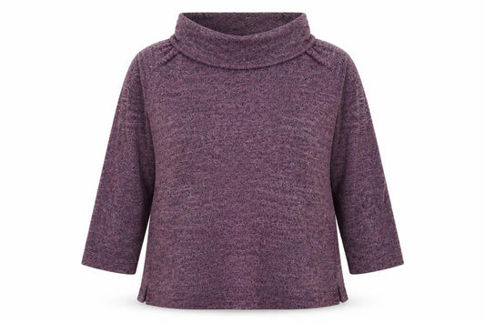 Womens UK Size 18 Chianti Purple Pullover Jumper