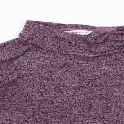 Womens UK Size 18 Chianti Purple Pullover Jumper