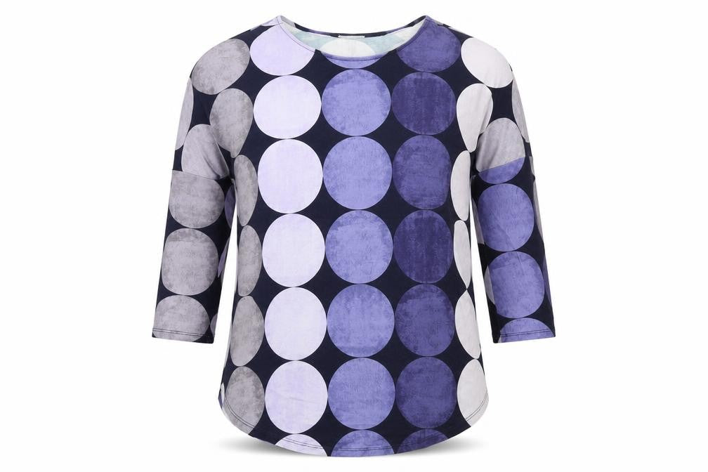 Womens UK Size 10 Phase Eight Blue Basic Blouse