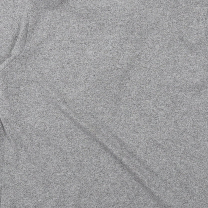 Onfire Mens Grey Cotton Polo Size M Collared Button