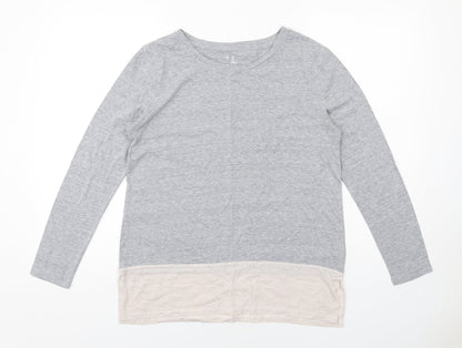 Womens UK Size S Gap Grey Basic T-Shirt