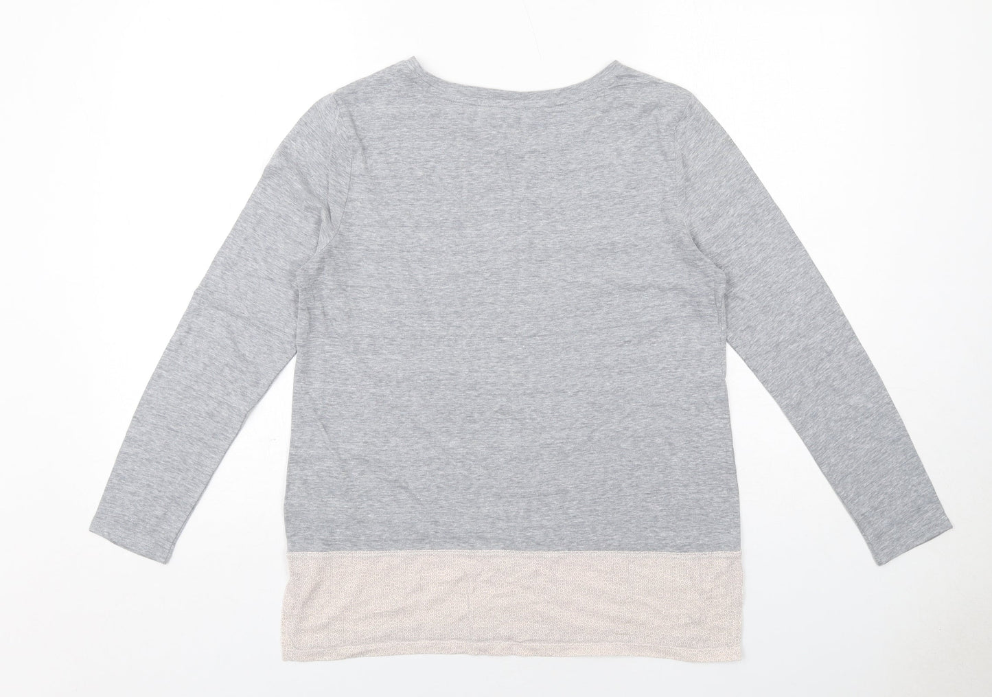 Womens UK Size S Gap Grey Basic T-Shirt