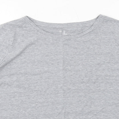 Womens UK Size S Gap Grey Basic T-Shirt