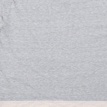 Womens UK Size S Gap Grey Basic T-Shirt