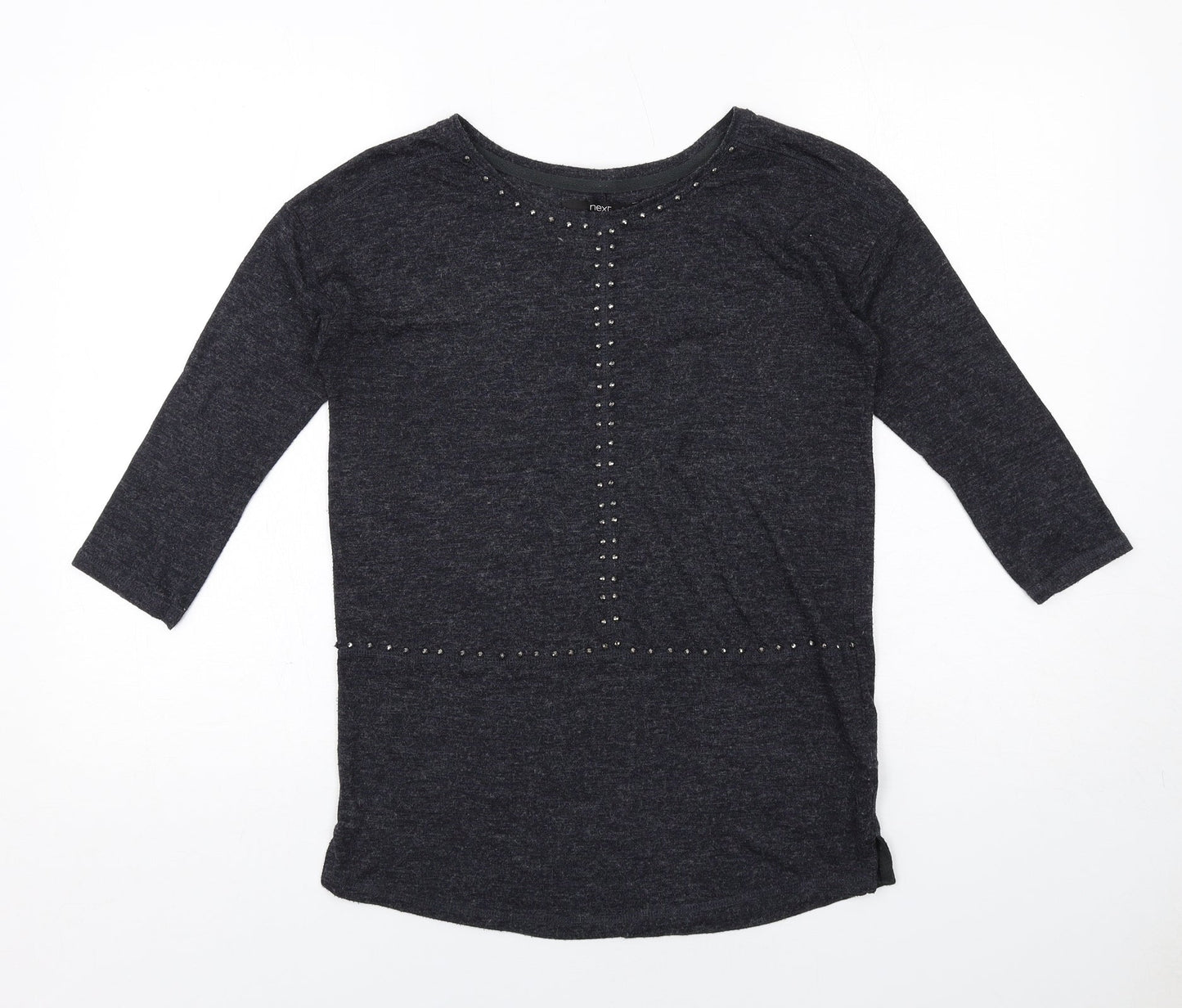 Womens UK Size 8 NEXT Grey Basic T-Shirt