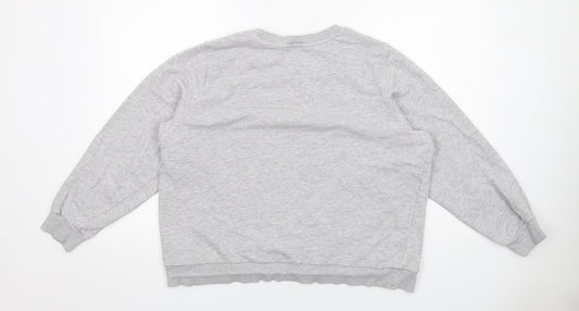 Womens UK Size 20 Marks and Spencer Grey Pullover Sweatshirt