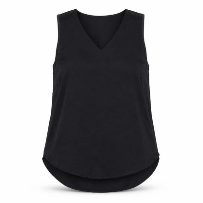 Womens UK Size 4 H&M Grey Basic Tank