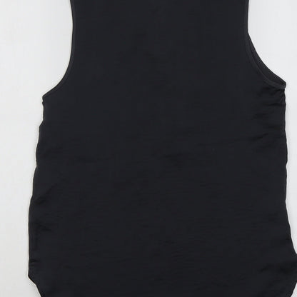 Womens UK Size 4 H&M Grey Basic Tank