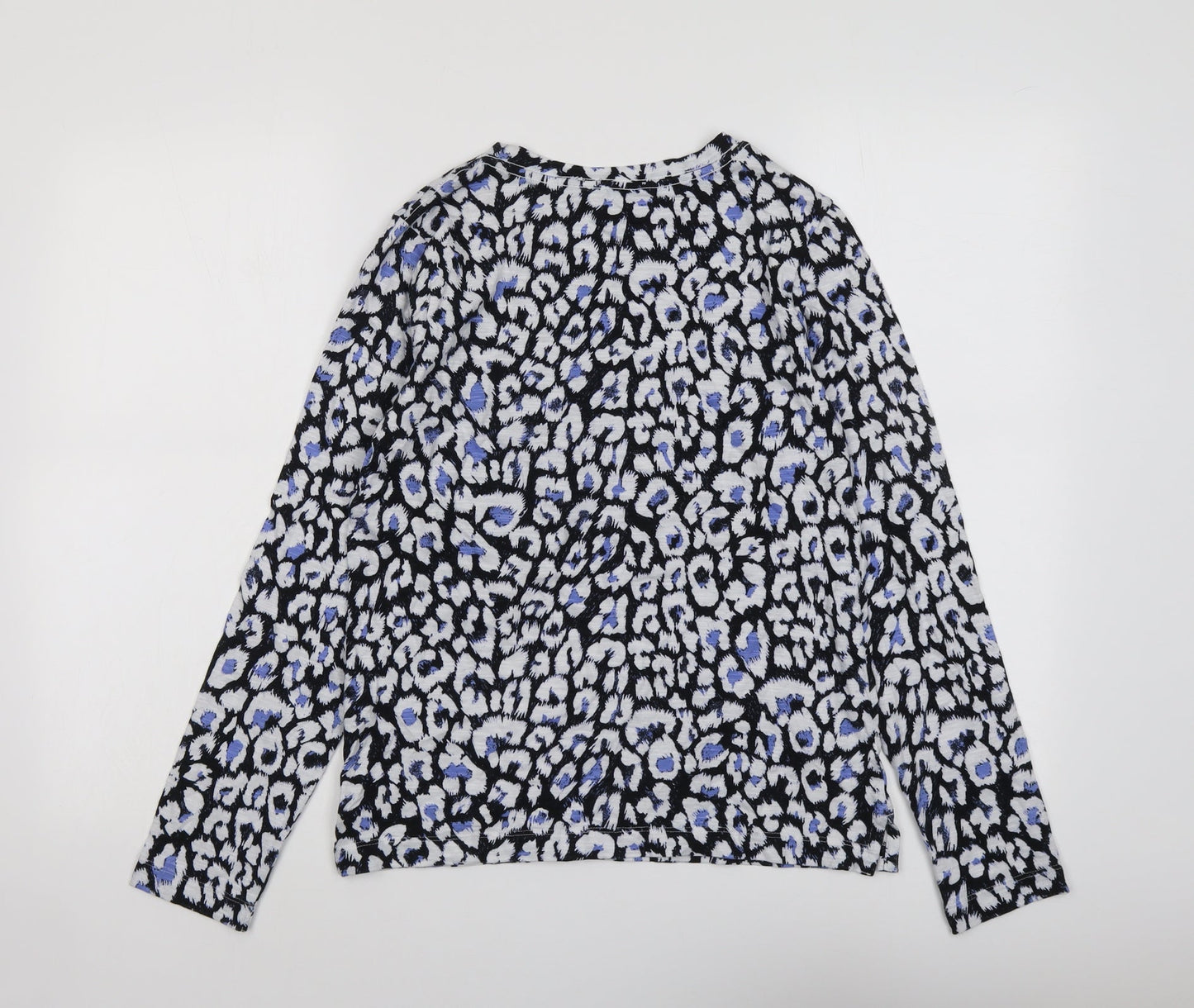 Womens UK Size 6 Marks and Spencer Blue Basic Blouse